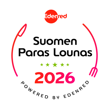 Suomen Paras Lounas 2026 — Edenredin kilpailumerkki